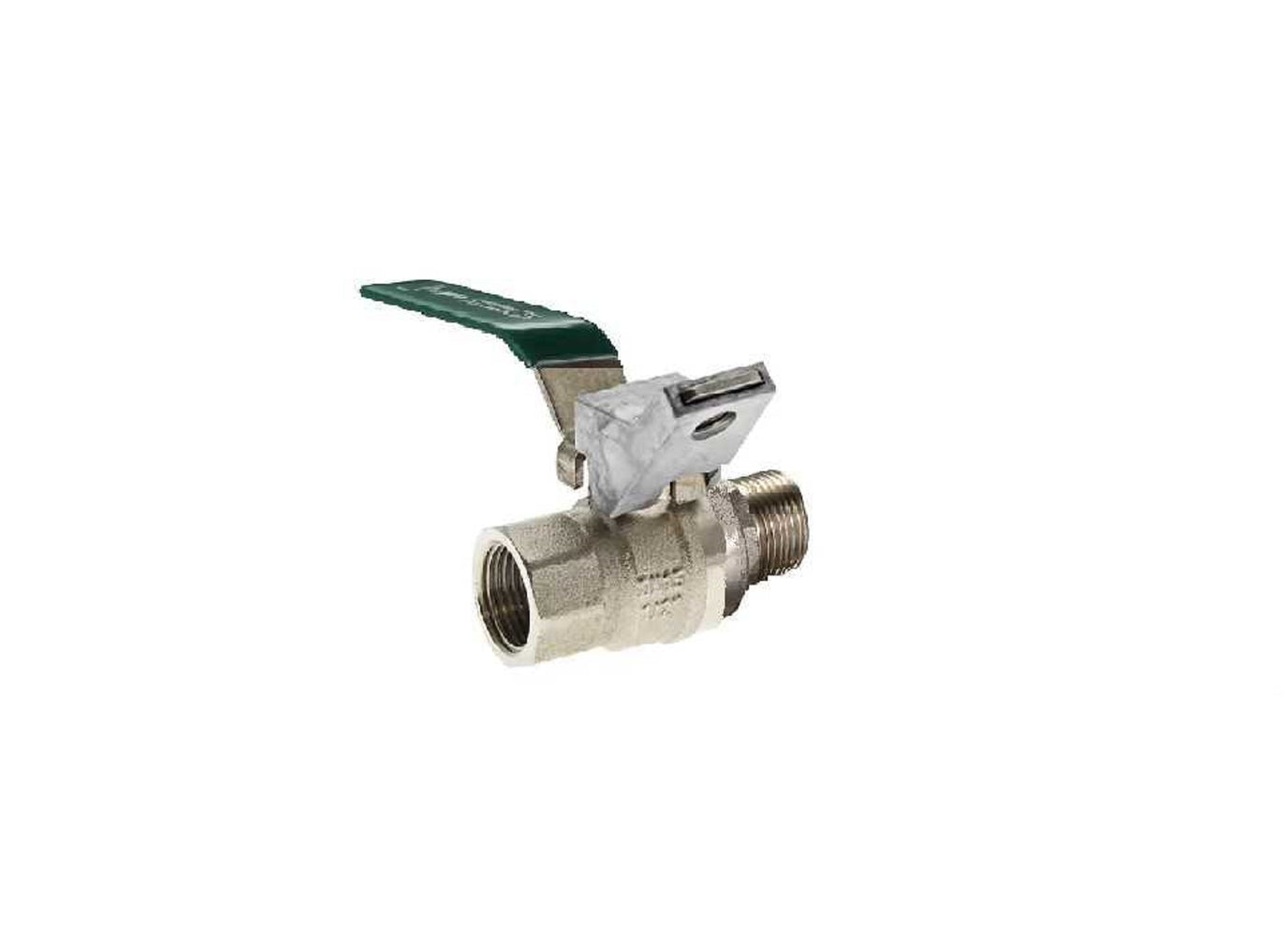 Ball Valve Dual Approved AGA Watermarked 1" BSP (25mm) Male Female Lockable