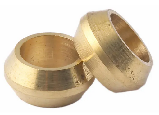 25mm (1") FLARED COMPRESSION BRASS OLIVE PACK OF 10 - DISCONTINUED