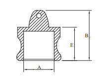 Aluminium Camlock Type Dust Plug 4" 100mm