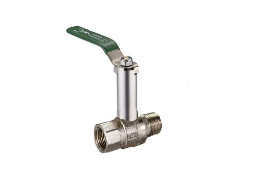 3/4" BSP (20mm) Brass Ball Valve Lever Handle Male x Female Extended Spindle Watermarked