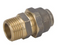 1/4" Brass Flared Compression Union - Male BSP x Compression