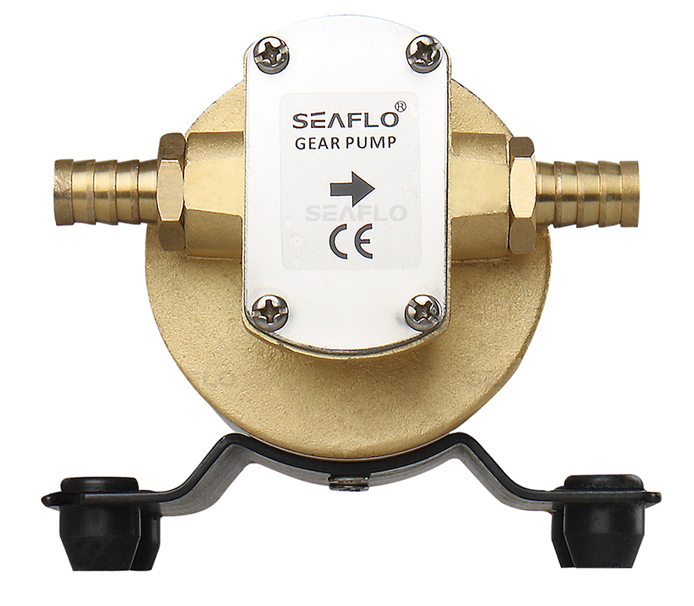 SeaFlo 12 Volt Mini Portable Electric Fuel Diesel Fluid Transfer Gear Pump