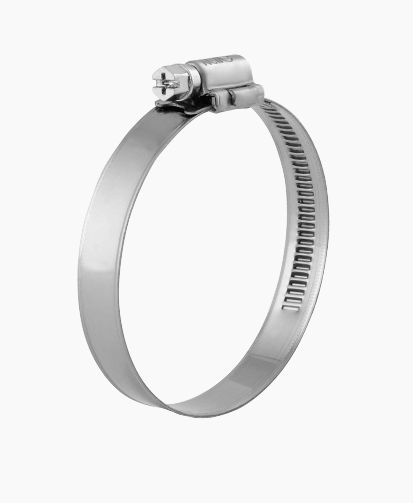 70-90mm (12mm Band) W4 - 304 Stainless Steel Kale Hose Clamp European Made