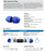 50mm x 40mm x 50mm Norma Metric Tee - PE x PE x PE - Irrigation Compression Fitting Blue Line Poly Pipe