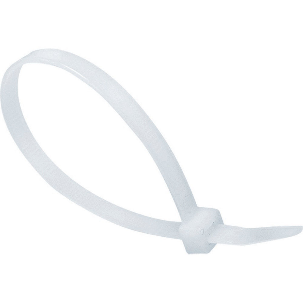 4.8mm x 120mm White Cable Tie NormaFix Pack of 100 Polyamide 6.6