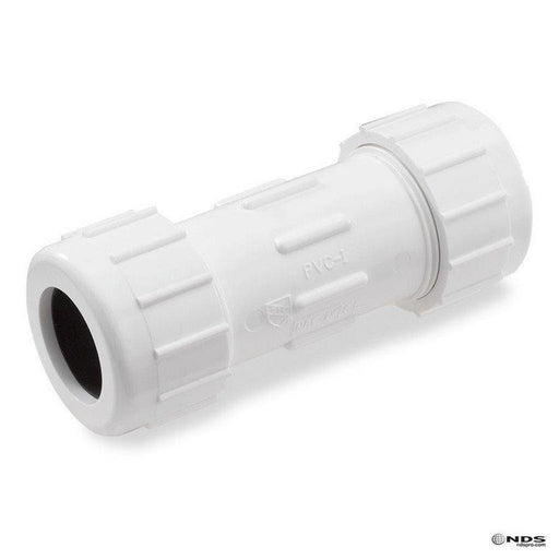 15mm x 15mm PVC Compression Coupling CAT. 30