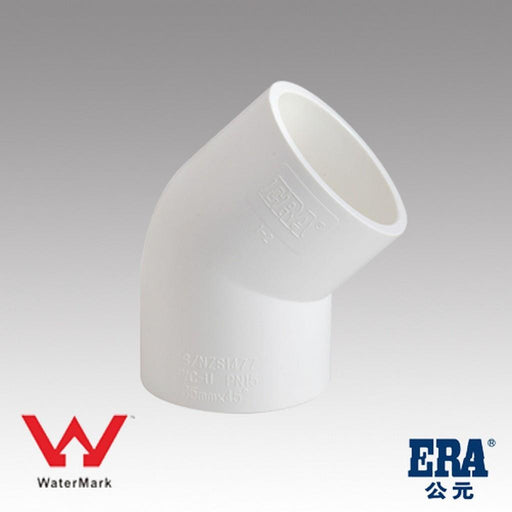 PVC Elbow 45 Degree Slip x Slip CAT. 10 100mm x 100mm