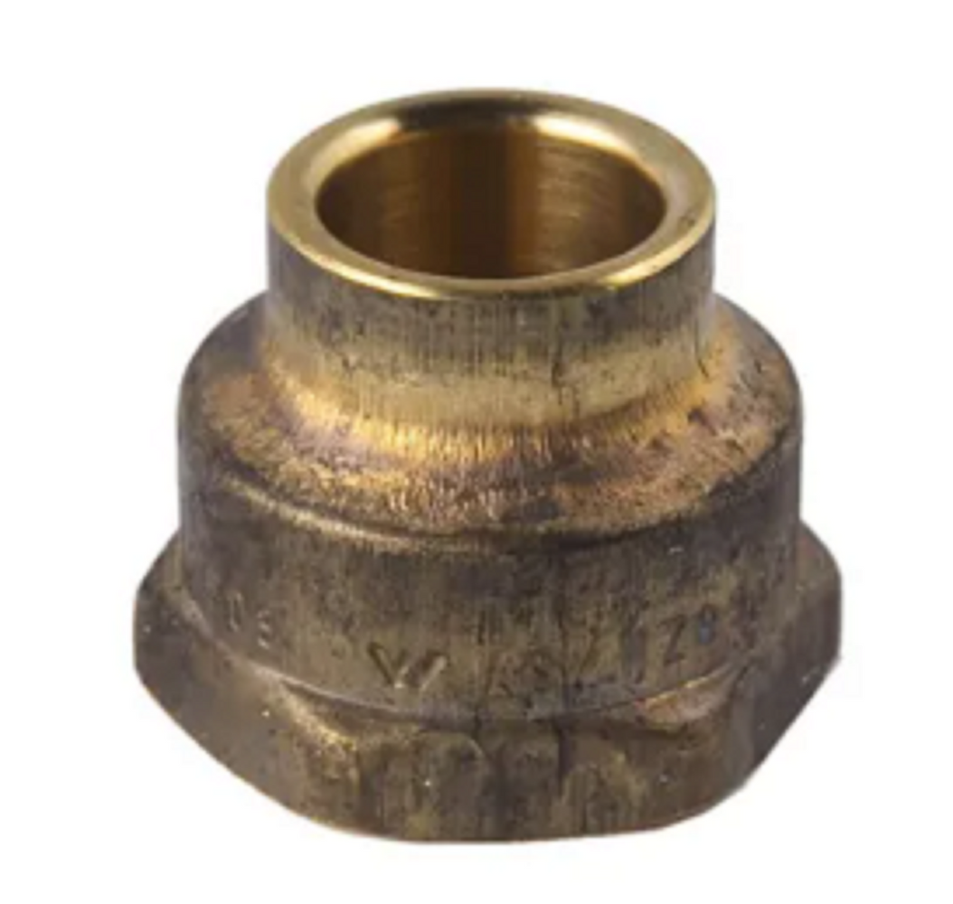 25mm (1") Brass Flared Compression - Nut Compression