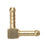 1" Brass Hose Barb Elbow 90 Degree