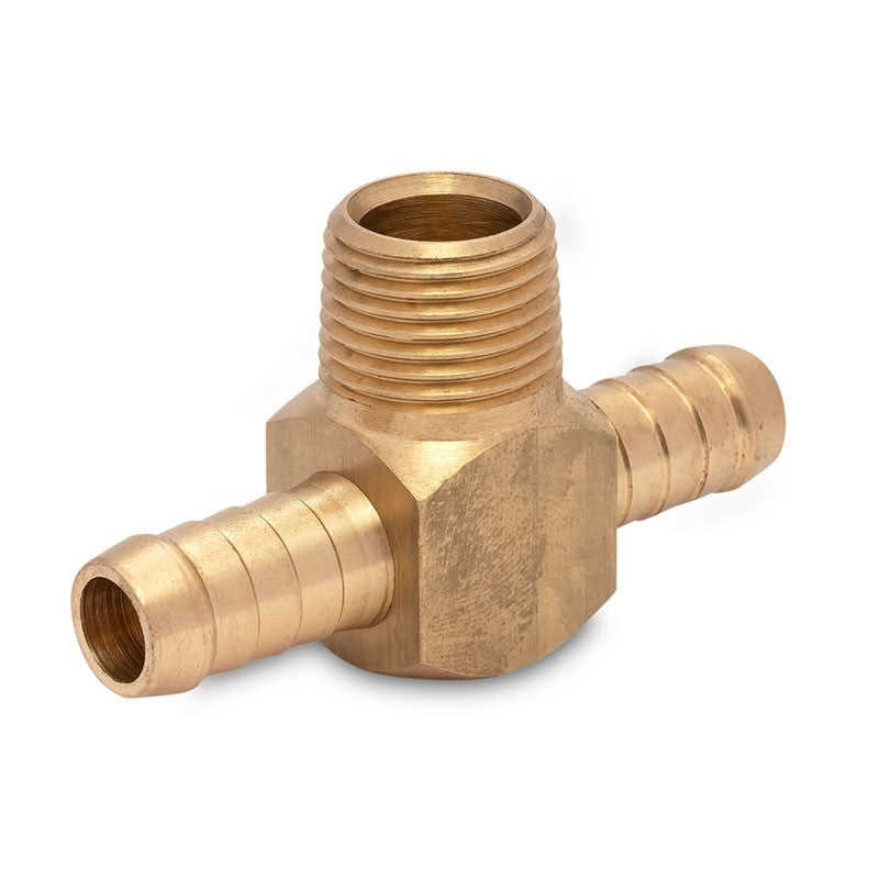 5/8" Hose x 3/8" BSP Two Way Brass Tee