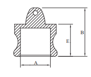 Nyglass Nylon Camlock Type DP 3/4" 20mm Dust Plug