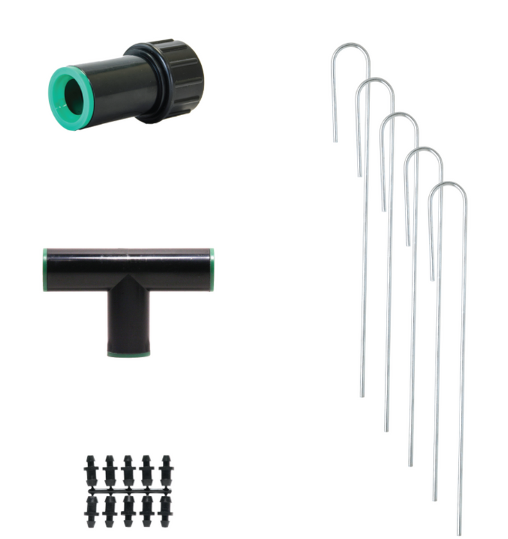 RAINDRIP GROUND COVER AND FLOWER BED KIT TIMER INCLUDED GARDEN RET