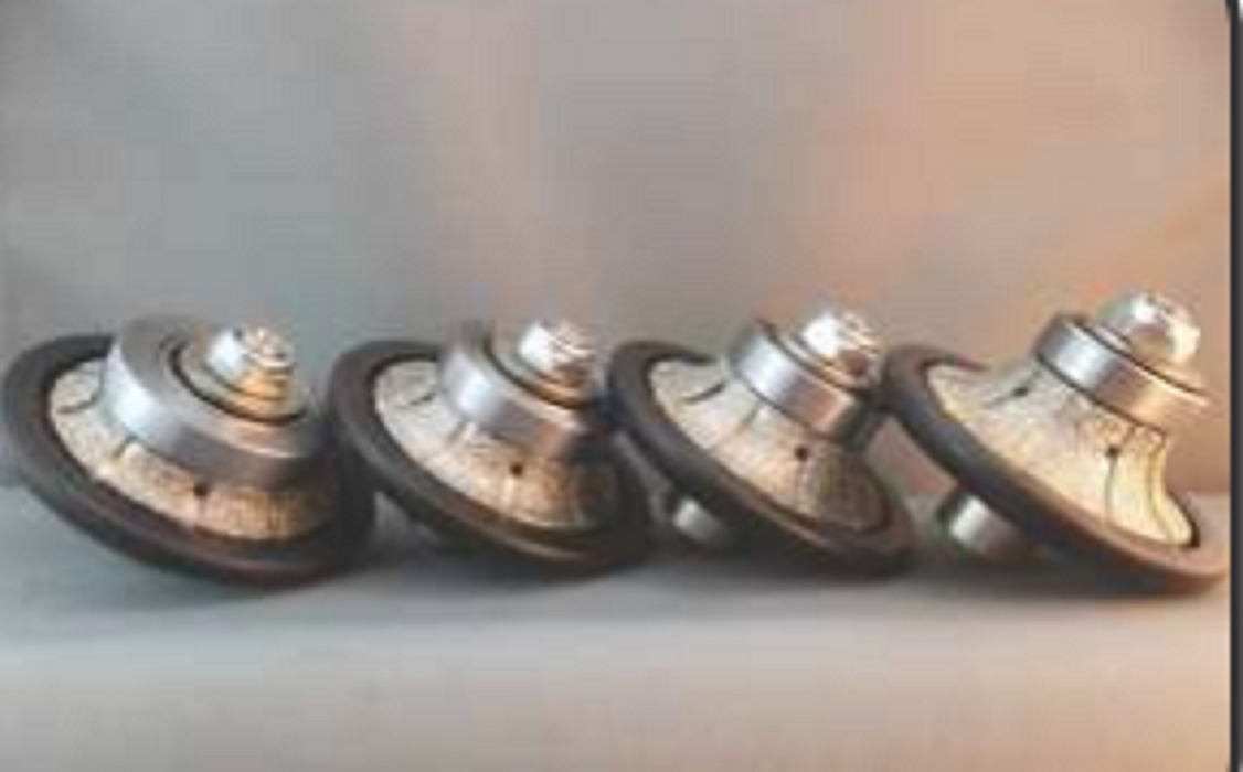 Diamond Grit Router TruaCuT Vacuum Brazed Diamond Router Head - 6.4mm Rounding Over 40/50 ...