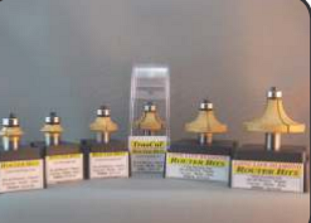 TruaCut Vacuum Brazed Diamond Router Bits - 3.2mm Rounding Over Bit