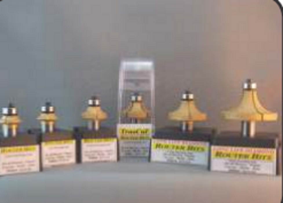 TruaCut Vacuum Brazed Diamond Router Bits - 6.4mm Rounding Over Bit