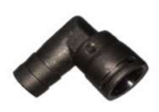 SeaFlo Agricultural Pumps - Elbow Fitting With O-Ring - 15/32" x 3/8" Barb