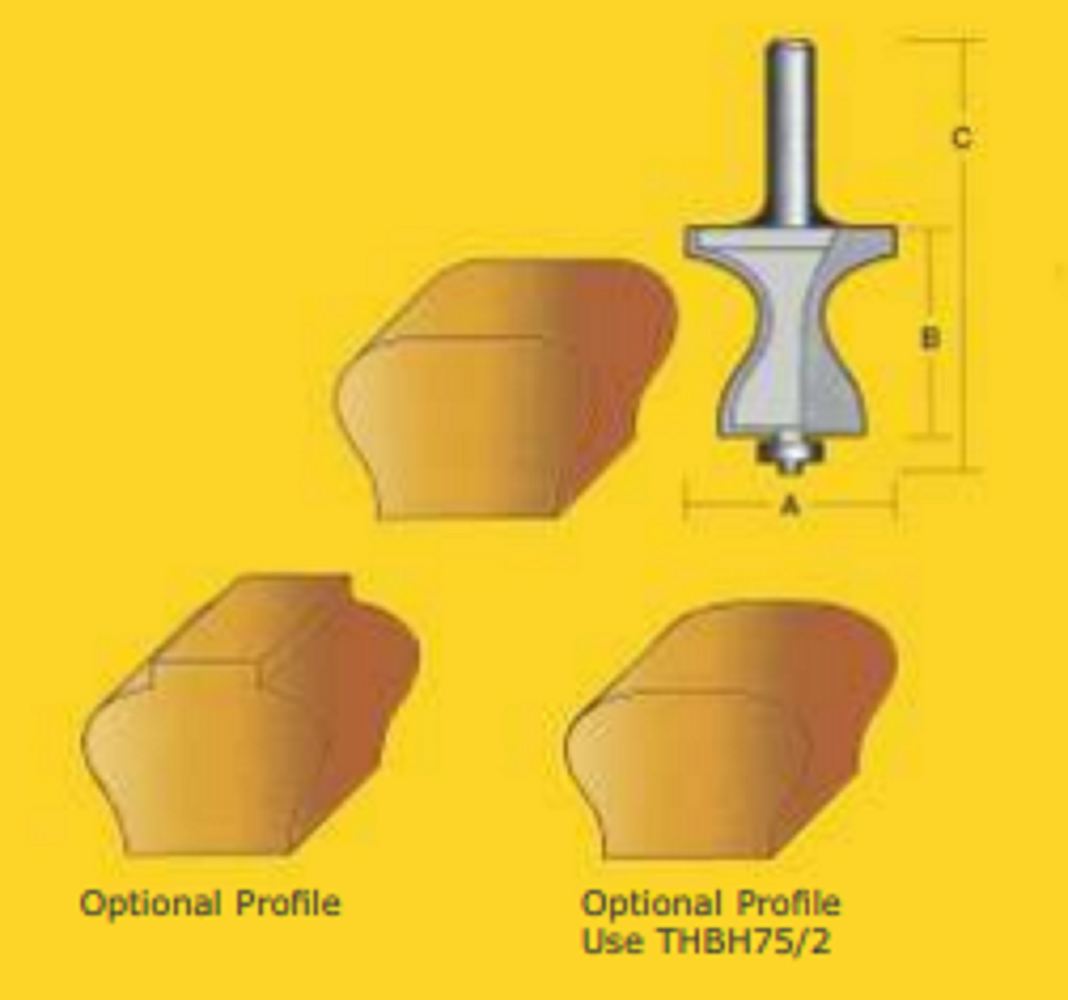 Handrail Bits - Stair Handrail Bit - TruaCut