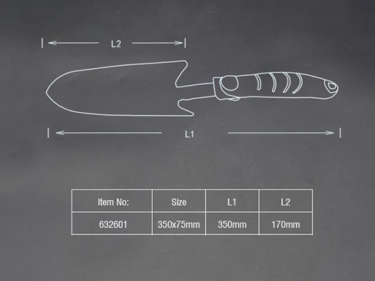 Harden Garden Trowel Shovel 35cm x 7.5cm
