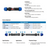 25mm x 25mm Norma Telescopic  Metric Joiner - PE x PE - Blue Line Poly Pipe Irrigation Fittings