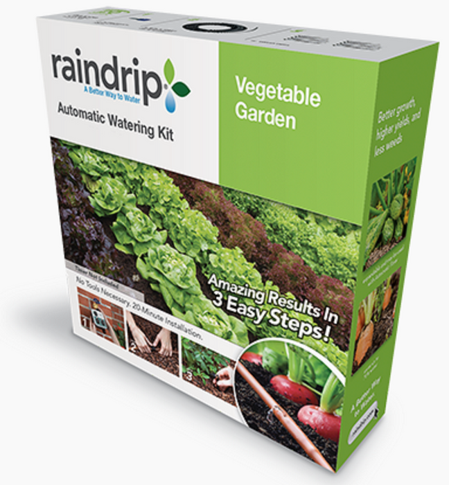 RAINDRIP VEGETABLE GARDEN KIT - TIMER NOT INCLUDED - GARDEN RETICULATION HORTICULTURE