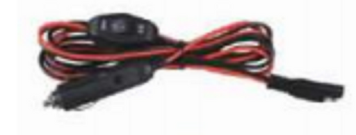 SeaFlo Ag Pumps - Wiring Harness With ON/OFF Switch - Car Adaptor - 2.4m