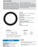 Tank Fittings 40mm Guyco Black Rubber Sealing Washer NBR Nitrile Butadiene Rubber