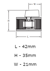 Ball Valve Mini Female Female 1/8" BSP (4mm)