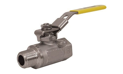 Ball Valve AGA Gas Approved 3/4" BSP (20mm) Male Female Lockable