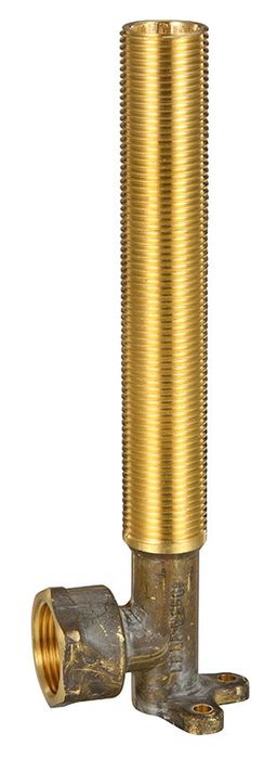 Brass Female x Male Lugged Extension Elbow 1/2" x 1/2" BSP Ext 185 (15mm x 15mm)