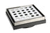 Monopoly Tapware Square Floor Grate Stainless Steel 100mm Bathroom Laundry Chrome Plated