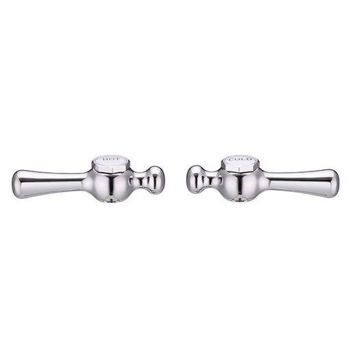 Monopoly Whitehall 1/4 Turn Lever Handles and Buttons Tapware Chrome Plated