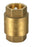 1 1/4" BSP (32mm) Brass Spring Check Valve Female Thread