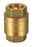 1 1/2" BSP (40mm) Brass Spring Check Valve Female Thread