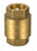 1/2" BSP (15mm) Brass Spring Check Valve Female Thread