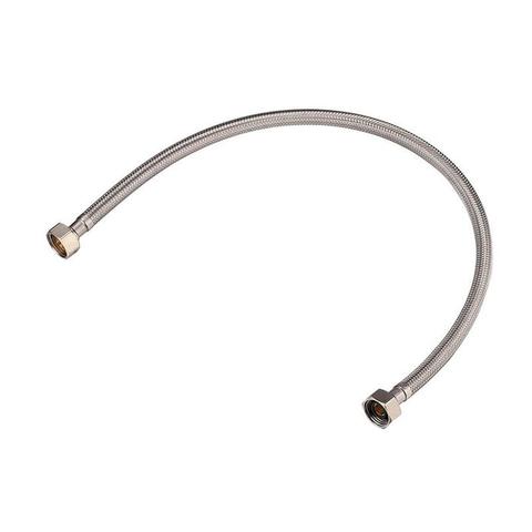 Flexible Hose Female x Female 1/2" BSP (15mm) x 450mm Stainless Steel Braided Water Connector
