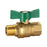 1/2" BSP (15mm) Brass Ball Valve Butterfly Handle Male Female Brass Body Watermarked