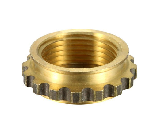1" (25mm) Brass Mouldable Tank Insert - Sprocket Type Watermarked