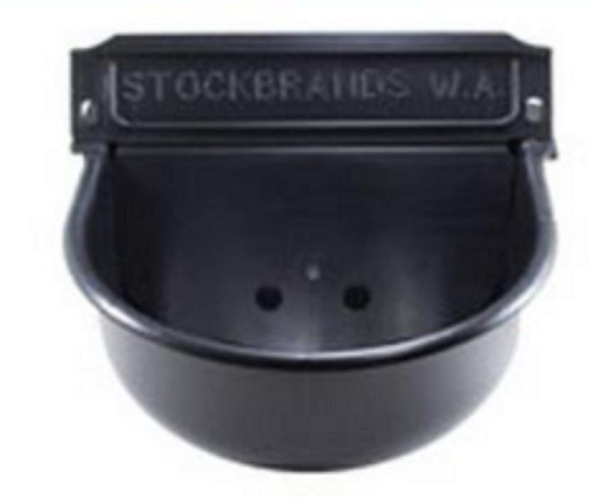STOCKBRANDS 2.5 LITRE ANIMAL PET DRINKING BOWL WITH PLASTIC COVER TROUGH
