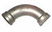 3/4" BSP (20mm) Gal Mal Long Sweep Bend 90 Degree Female Female Galvanised Malleable