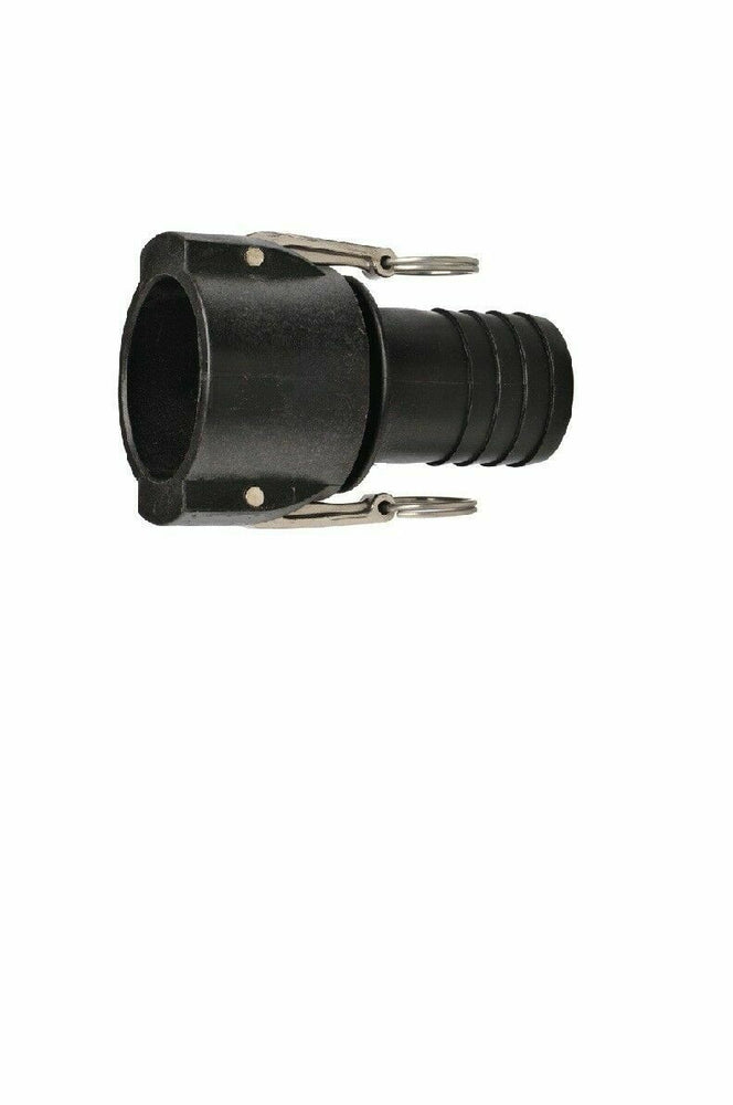 Poly Camlock Type C 2 1/2" Hose Tail 65mm Female Camlock x Male Hose Barb