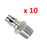 Air Fitting Nitto Style Plug Male 40PM x 10