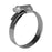 150-170mm Norma Full Galvanised Steel Hose Clamp W1 (12mm Band) Made In Germany