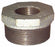 Gal Mal Reducing Bush 1/4 x 1/8"  BSP Galvanised Malleable Steel