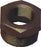 2 1/2" x 1 1/2" BSP Black Steel Reducing Bush Male Female