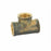 2 1/2" BSP Brass TEE Piece 65mm Female Thread