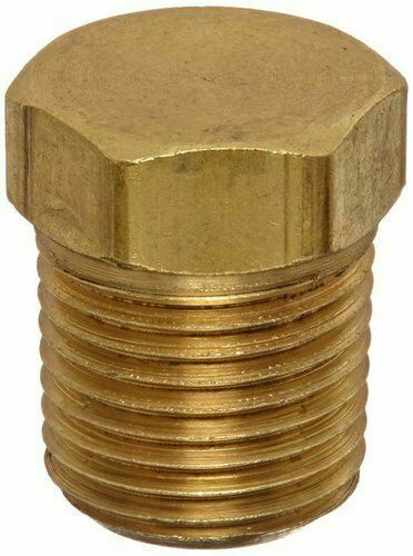 Brass Hex Plug (65mm) 2 1/2" BSP Thread