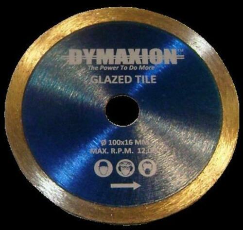 Diamond Blade Continuous for Glazed Tiles and Marble 180mm x 25.4mm Bore