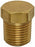 Brass Hex Plug (32MM) 1 1/4" BSP Thread