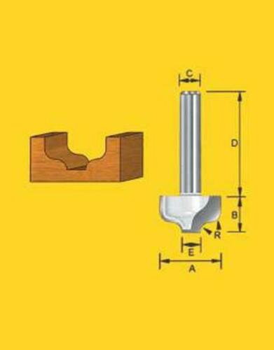 TruaCut Edge and Face Forming Bits - 7mm Ogee Bits Standard