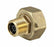 Brass Coupling with Check Valve 25FI x 15MI Adaptor 1"FI x 1/2"MI BSP